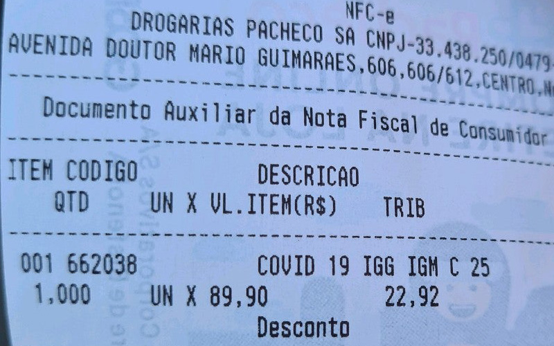 Uma fonte de nota cupom fiscal pequeno menor, mas muito usada (fonteY2) –  Fonte de fatura e cupom nota fiscal